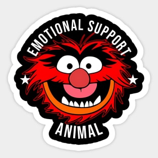 Muppets Emotional Support Animal - Big Smile Sticker